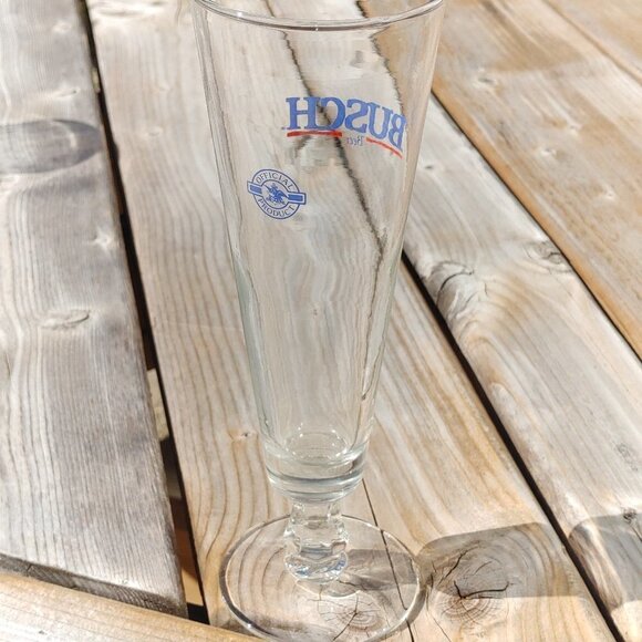 Anheuser Busch Pedestal Beer Glass - Picture 2 of 4